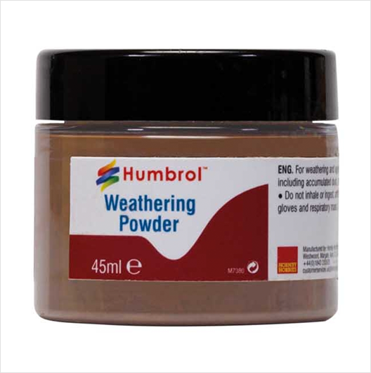 Humbrol Weathering Powder - Dark Rust - 45ml