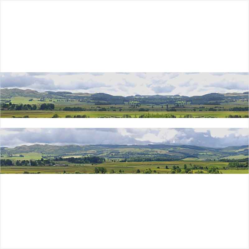 N Scale Hills and Dales Backscene - ID208NA