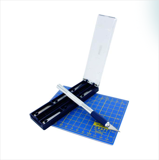Modelcraft Craft Knife Set and Cutting Mat