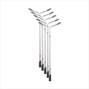 OO Scale | 3-Volt Modern Double-Head Street Light (5 pack)