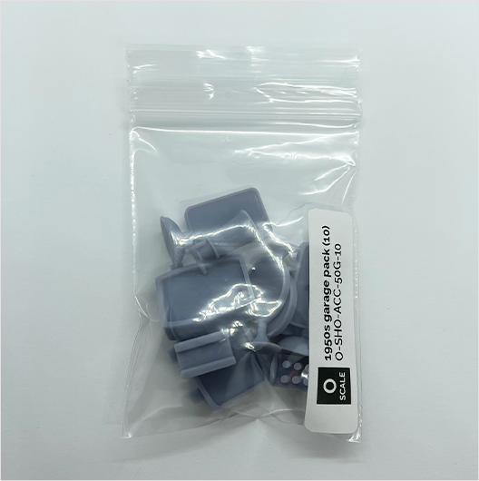 O Scale | 1950S Garage Accessories Pack (10 pack)
