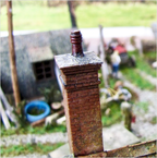 Scala OO | Camino quadrato con pentola singola (confezione da 3)