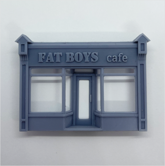 OO Scale | Victorian Shopfront - Type 5 - Branded (2 pieces)