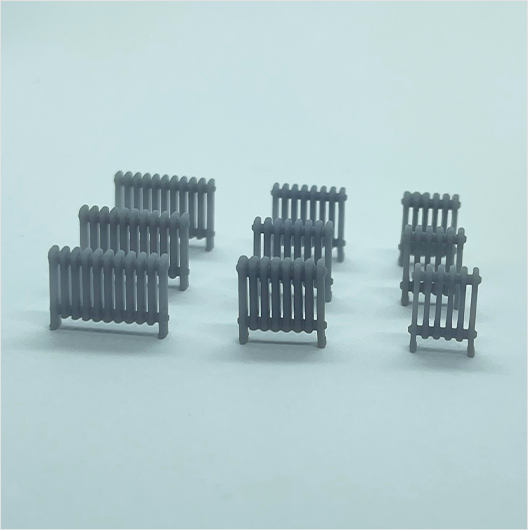 OO Scale | Victorian Cast Iron Radiator (9 pack)