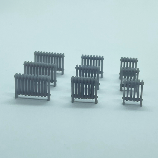 OO Scale | Victorian Cast Iron Radiator (9 pack) — Model Railway Scenes