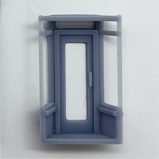 Scala OO | Vetrina vittoriana - Tipo 5 - Marchio (2 pezzi)