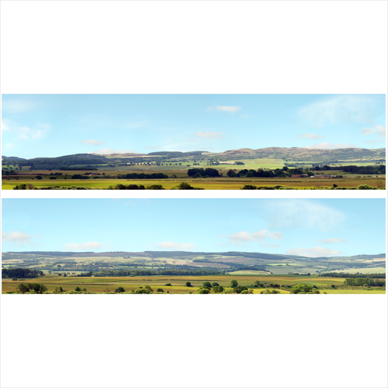 OO Scale Hills and Dales Backscene - ID207C