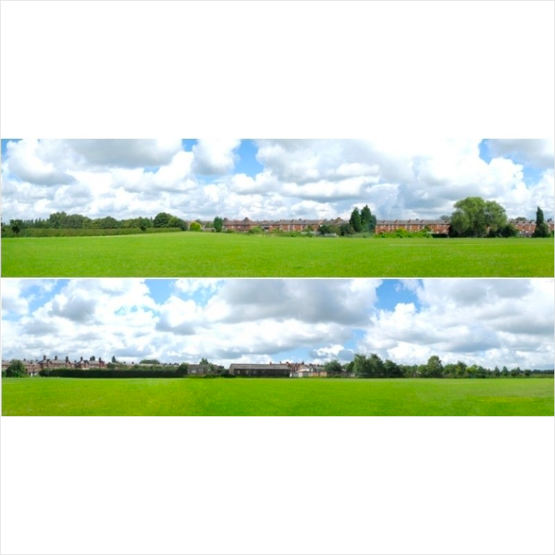 OO Scale Into the Town Backscene - ID106A