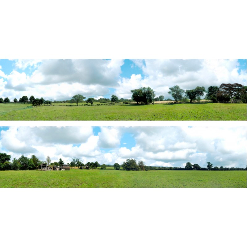 OO Scale Into the Town Backscene - ID106D