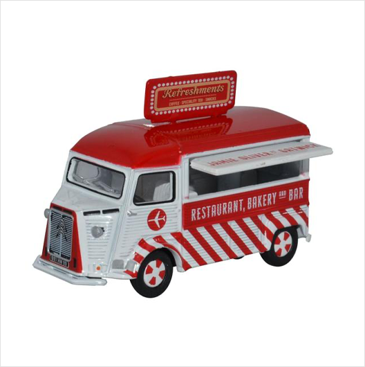 OO Scale | Jamie Oliver at Gatwick Citroen H Catering Van