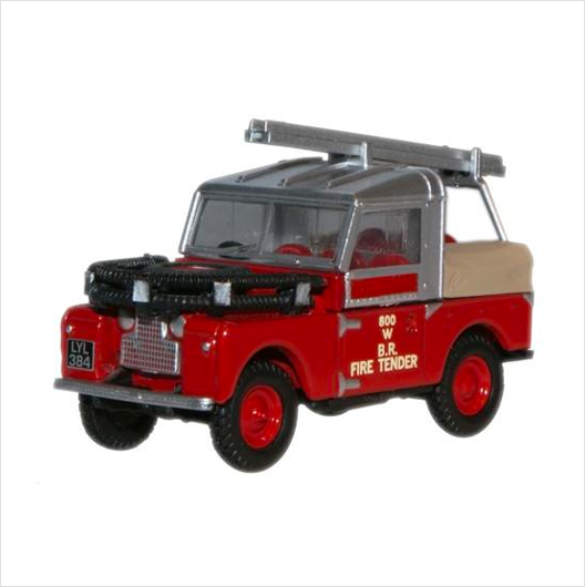 OO Scale | British Rail Fire Tender Land Rover 88
