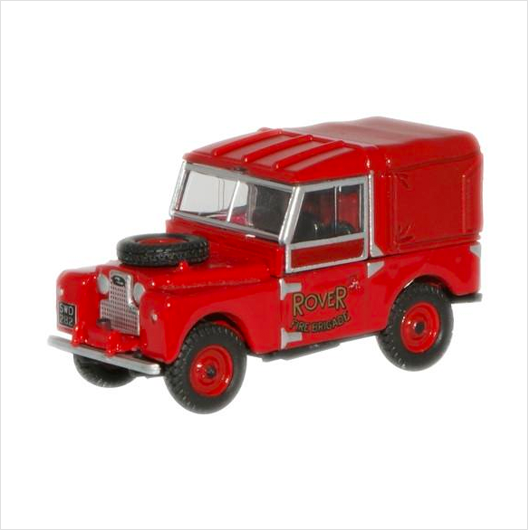 OO Scale | Fire Brigade Land Rover 88 Canvas