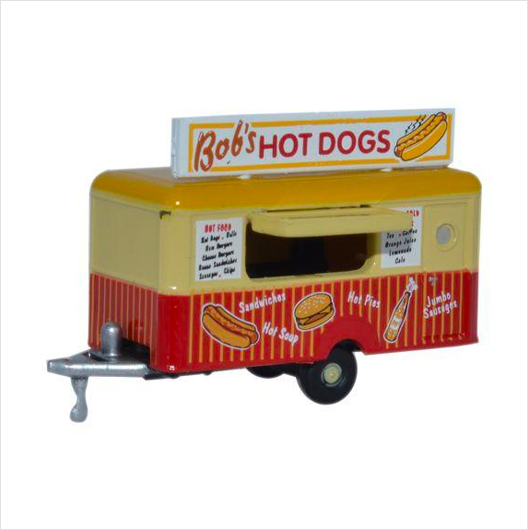 OO Scale | Bob's Hot Dogs Mobile Trailer