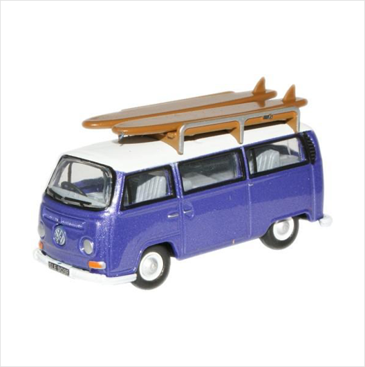 OO Scale | Volkswagen Bus Metallic Purple/White