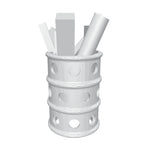 OO Scale | Ready to Paint | 3-Volt Burning Brazier Kit with Flickering LED