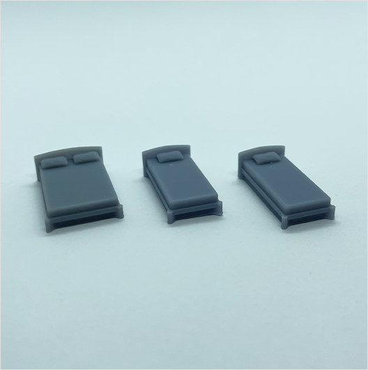 OO Scale | Double / Single Bed (3 pack)