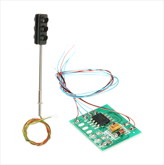 JTD08 Signal Heads With 3mm LEDs For Railway Signal HO Or OO Scale NEW