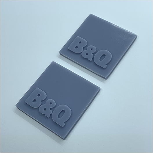 OO Scale | BandQ Store Sign (2 pack)