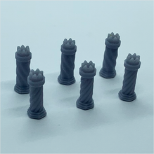 Load image into Gallery viewer, OO Scale | Chimney Pot - Tudor-Style - Mixed (6 pack)

