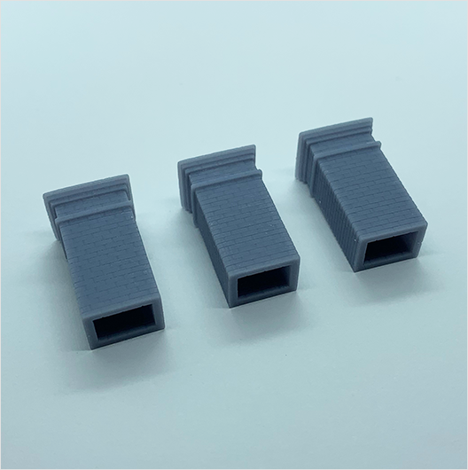 OO Scale | Chimney Stack - Type 5 (3 pack)