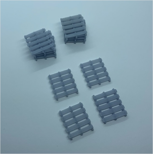 BULKSCENE Armadietti Ferroviari Modellismo - Open Lineside Cabinets - Scala OO 1:76 - Grigio (2 Pezzi)