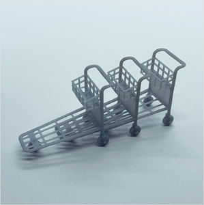 O Scale | Passenger Luggage Trolley (3 pack)