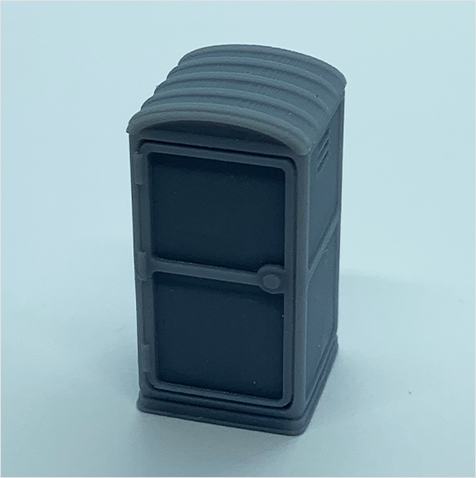 OO Scale | Portable Toilet - Style 3