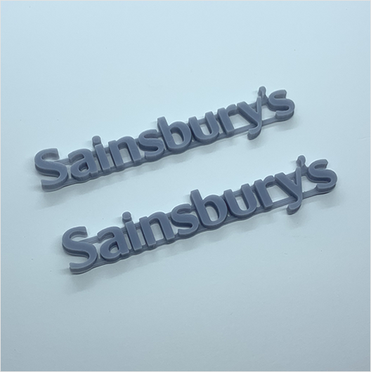 OO Scale | 1999 Sainsbury's Shop Sign (2 pack)