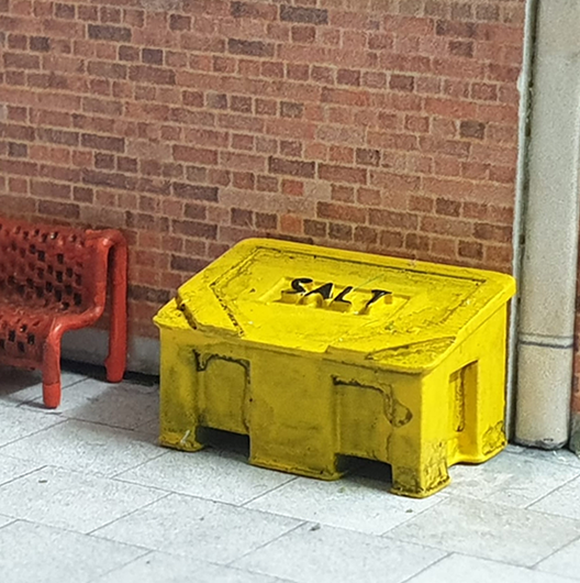 Bilancia OO | Contenitore per sale e ghiaia - Stile 1 (confezione da 4)