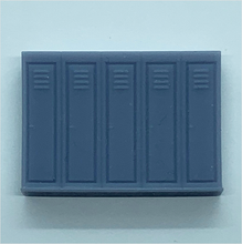 Load image into Gallery viewer, OO Scale | Row of Five Lockers (1 piece)
