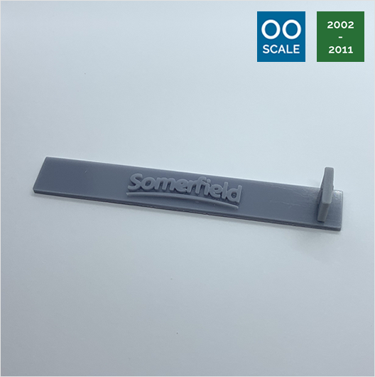 OO Scale | Somerfield Shop Sign (2 piece)
