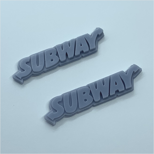 OO Scale | Subway Shop Sign (2 pack)