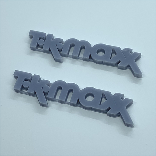 OO Scale | TK Maxx Shop Sign (2 pack)