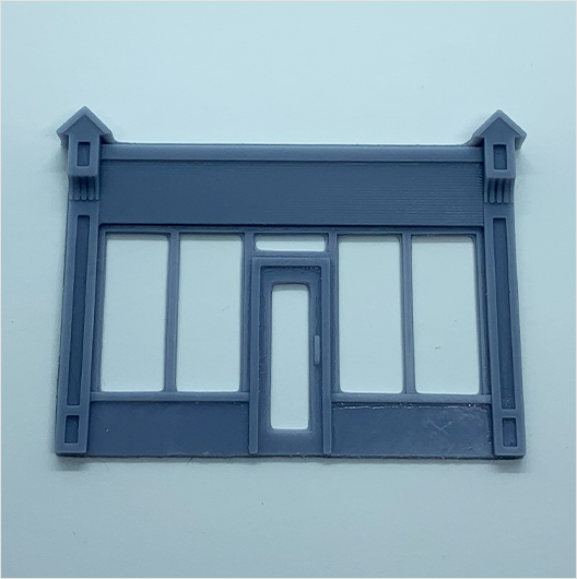 OO Scale | Victorian Shopfront - Type 1 (1 piece)