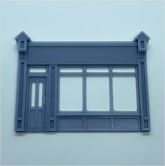 OO Scale | Victorian Shopfront - Type 2 (1 piece)