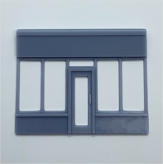 N Scale | Victorian Shopfront - Parade - Type 1 (1 piece)