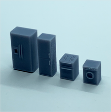 Load image into Gallery viewer, OO Scale | White Goods (4 pack)
